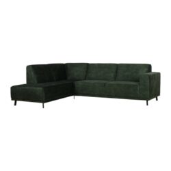 Hoekbank Ohlahoma grote zacht velour hoekbank comfortabel