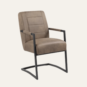 Leren eetkamerstoelen