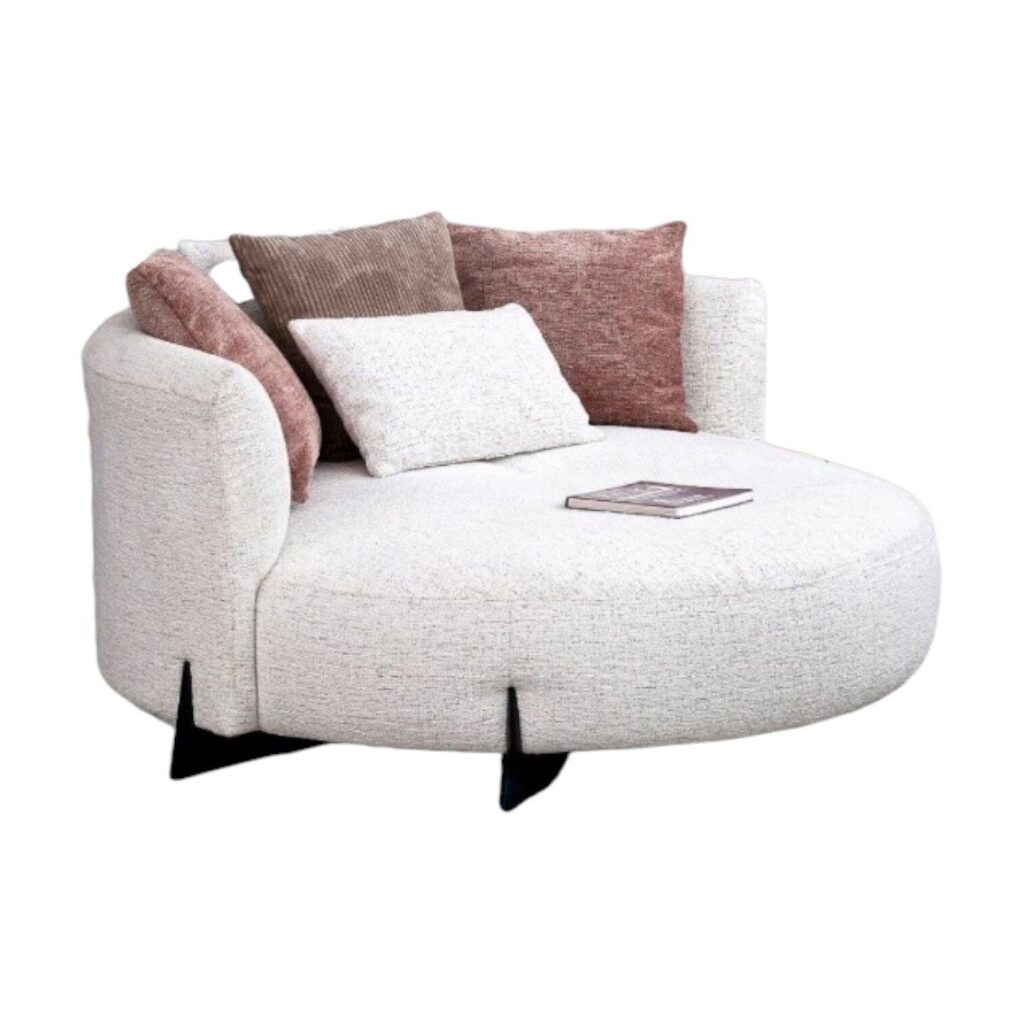 Loveseat Opera fluffy romantisch stof comfortabel