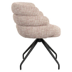 Eetkamerstoel Kayla trendy rose