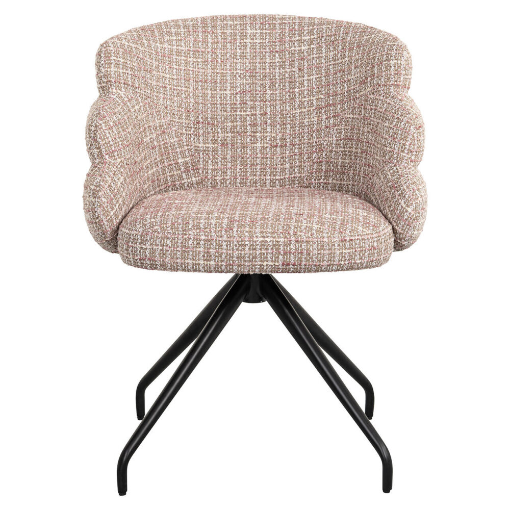 Eetkamerstoel Kayla trendy rose