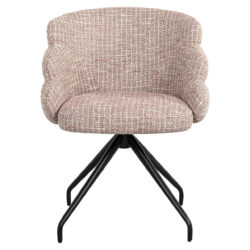 Eetkamerstoel Kayla trendy rose
