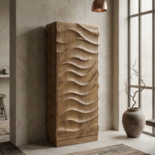 e8d28b81-03de-422d-bbc7-d9f2458188d9 Wandkast Nyawa teak