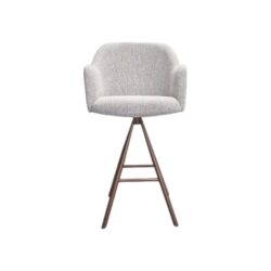 barkruk 560 comfortabel stof wit koopmans meubelen