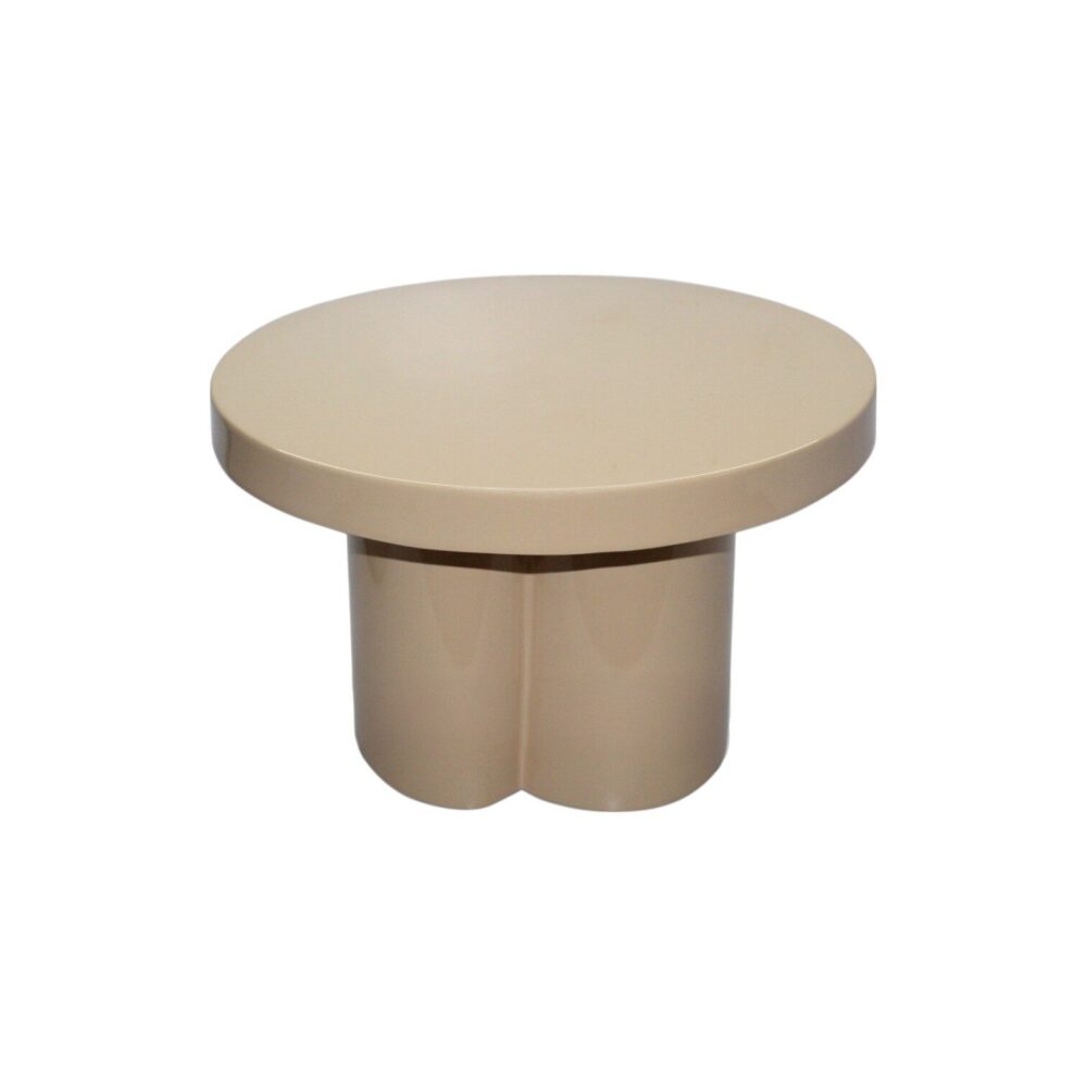 Brix Noa Beige 56cm salontafel bijzettafel livingfurn rond