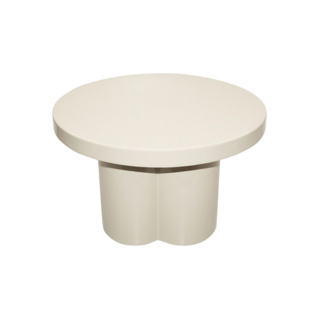 Brix Noa Off White creme 56cm rond salontafel livingfurn