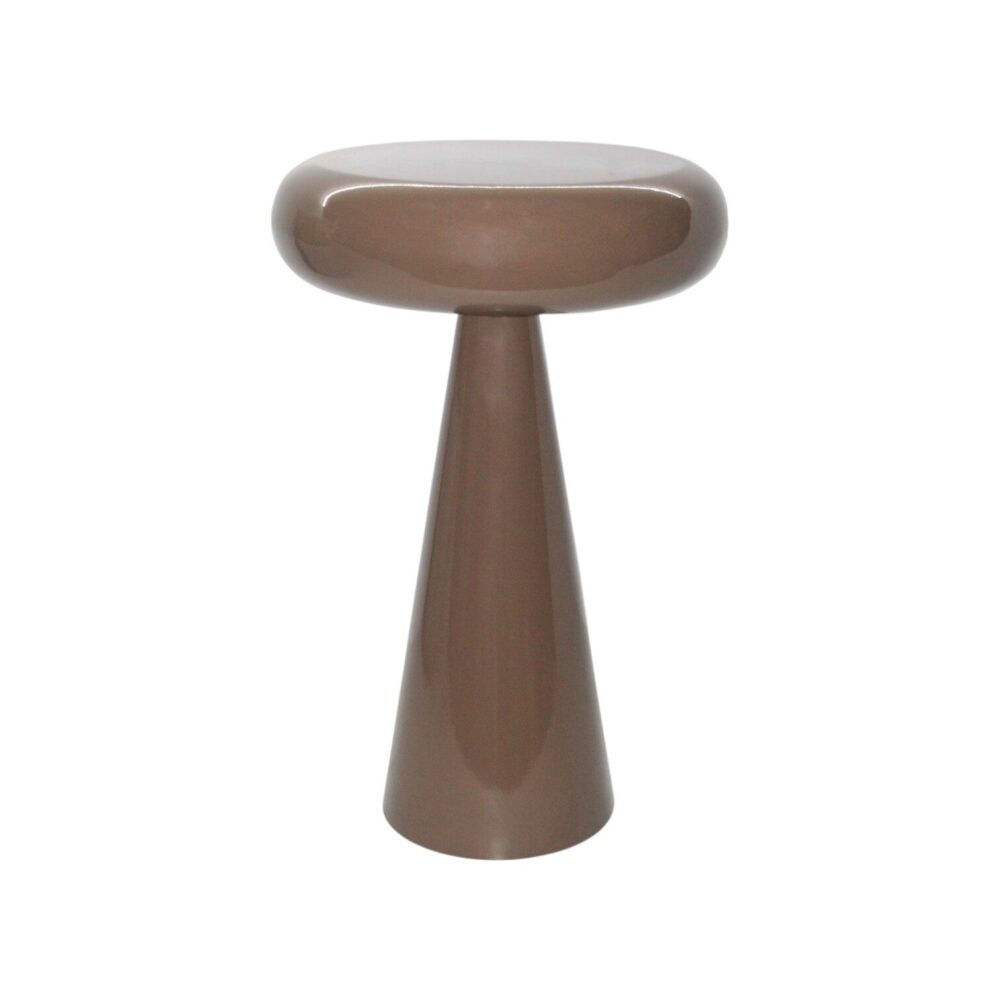Brix Sam Coffee bruin bijzettafel rond livingfurn