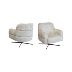 Fauteuil 635 koopmans meubelen zacht teddy x-poot comfortabel met armleuning