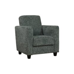 Fauteuil Bella wildeboer mokana meubelen grijs stof zacht comfort met armleuning