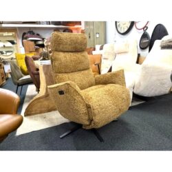 Fauteuil LS 411 Releazz comfortabel zacht stof fluffy elektrisch
