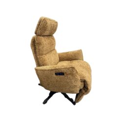 Fauteuil LS 411 fluffy zacht stof elektrisch releazz