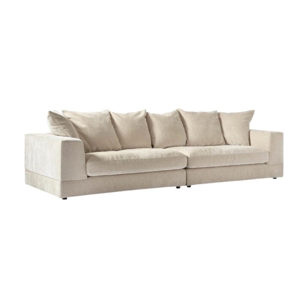 Loungebank Ripoli stof EasySofa zacht comfortabel familie