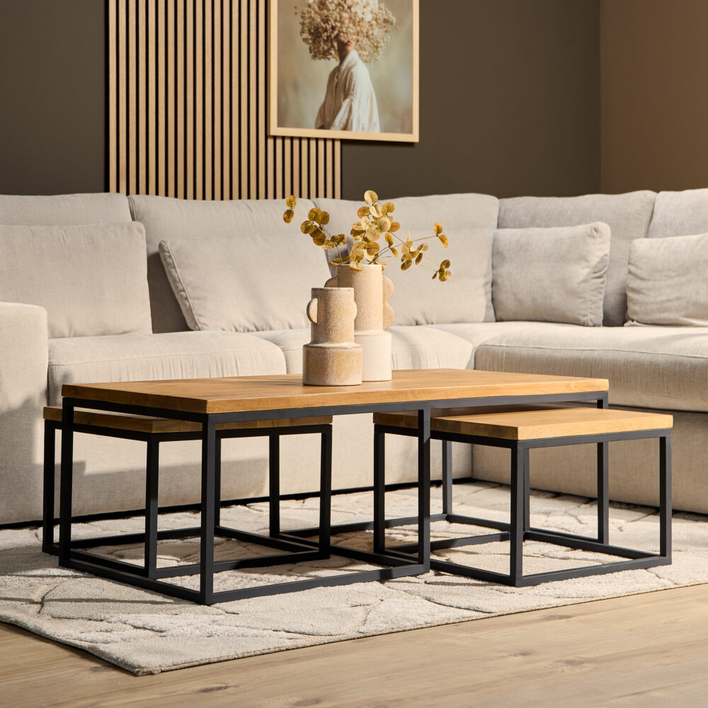 Salontafel Denver | 120 cm | Set van 3