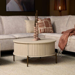 Couchtisch Madison Sand | 80 cm | Rund
