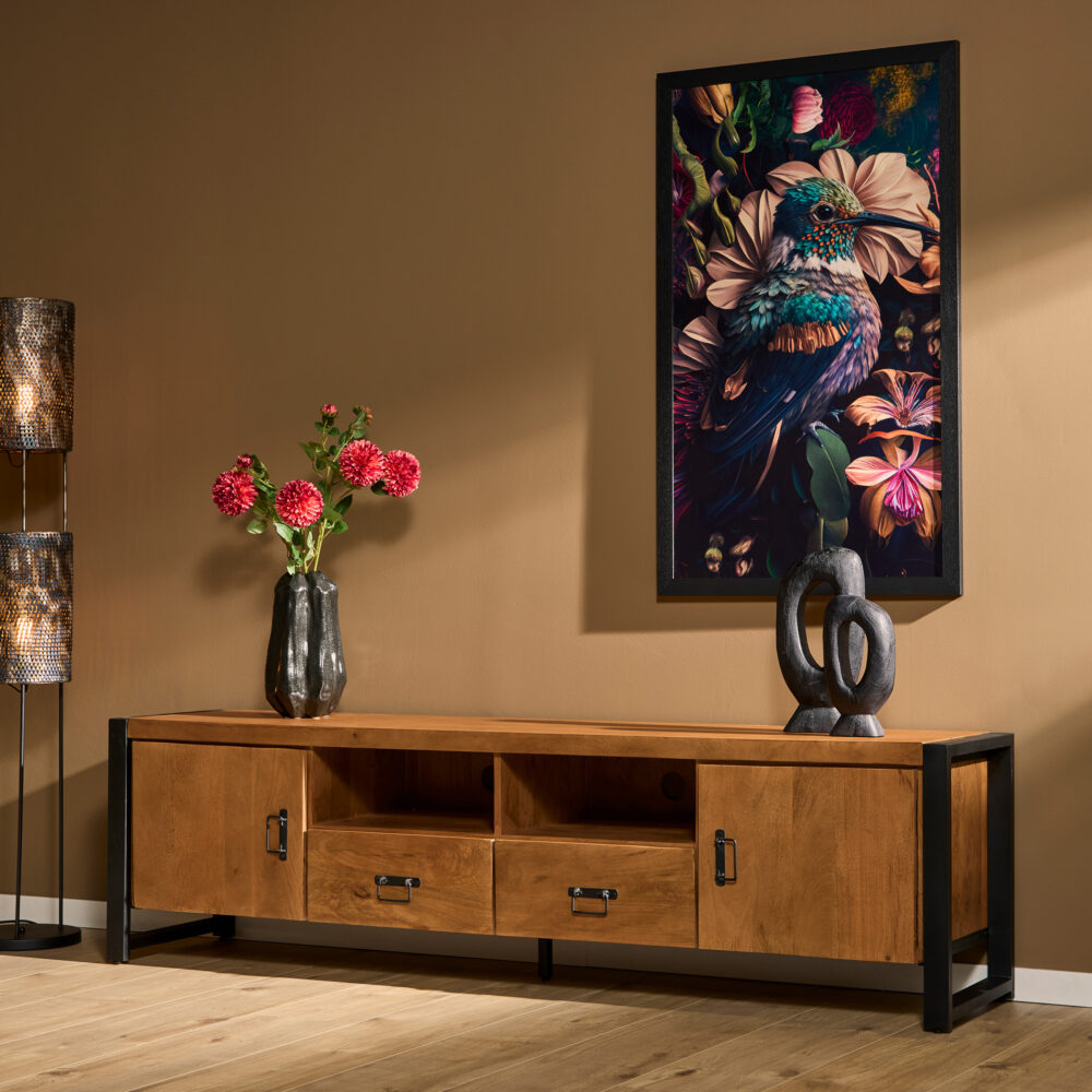 Tv meubel Boaz | 200 cm | met deuren en lades