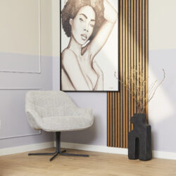 Fauteuil Mila | Light Grey
