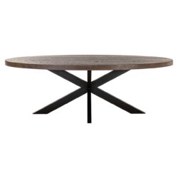 Eettafel Watson bruin 235 incl. spider leg black (Dark brown)