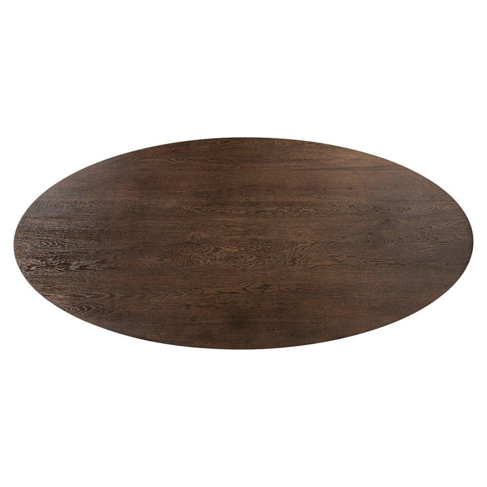 Eettafel Watson bruin 235 incl. spider leg black (Dark brown)