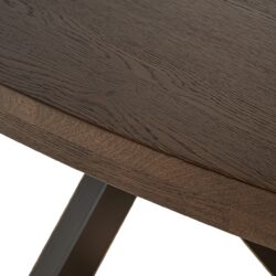 Eettafel Watson bruin 235 incl. spider leg black (Dark brown)