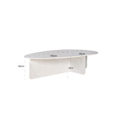Salontafel Brandon (White)