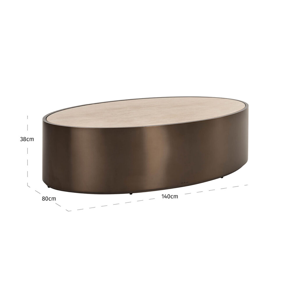 Salontafel Bonanza (Bronze)