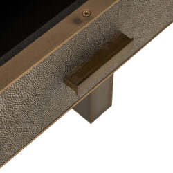 Nachtkastje Bloomville 1-lade incl. glas (Brown)