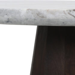 Eettafel Oberoy 130Ø (Brown)