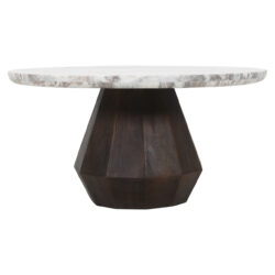 Salontafel Oberoy 80Ø (Brown)