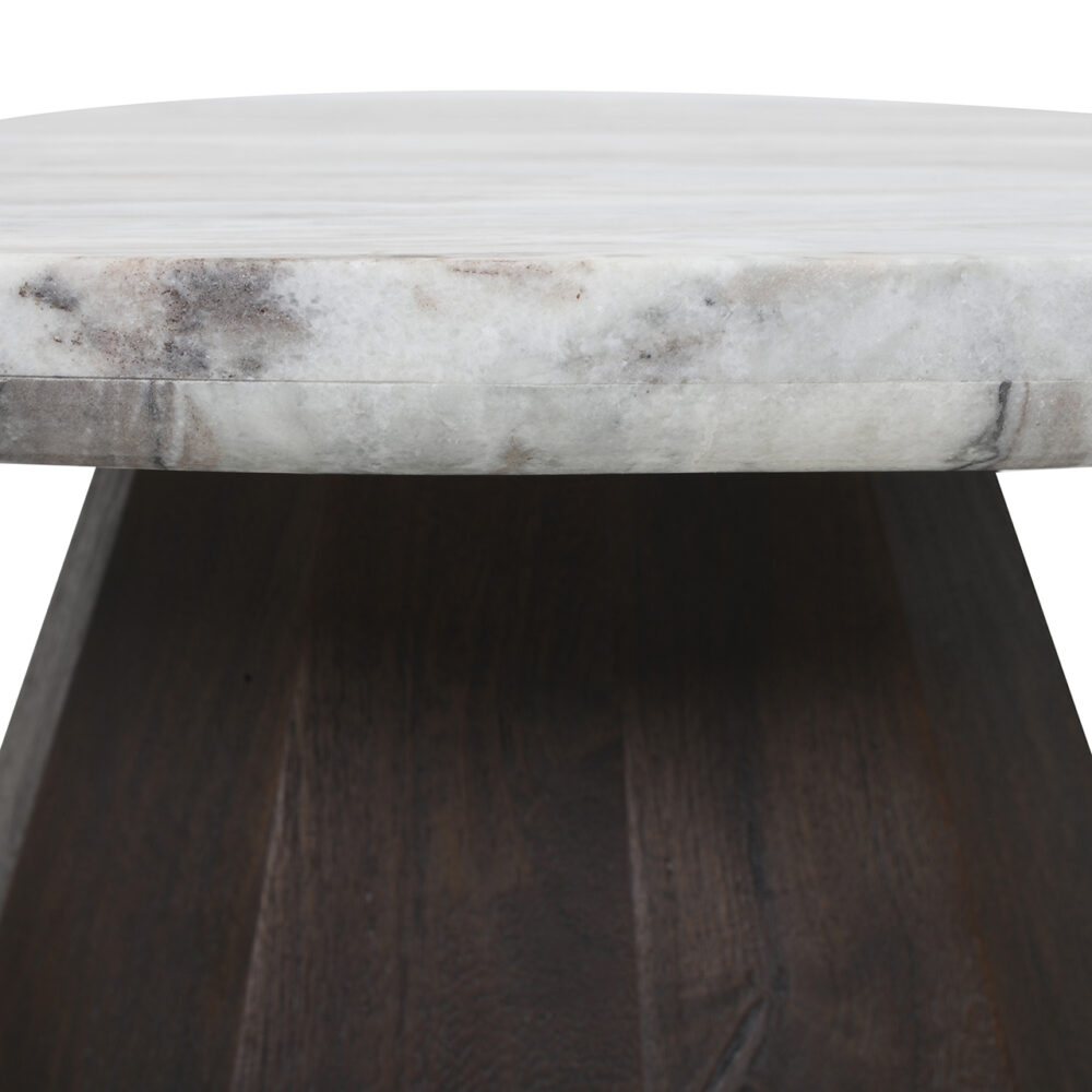 Salontafel Oberoy 80Ø (Brown)