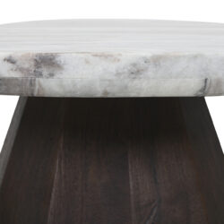 Salontafel Oberoy 80Ø (Brown)
