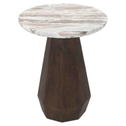 Bijzettafel Oberoy 45Ø (Brown)