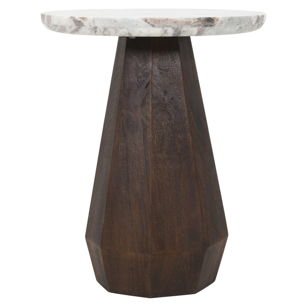Bijzettafel Oberoy 45Ø (Brown)