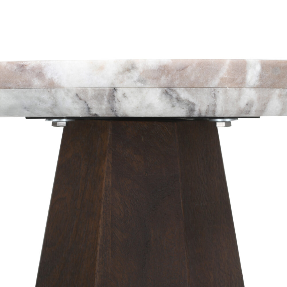Bijzettafel Oberoy 45Ø (Brown)
