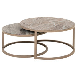 Salontafel Fairfax set van 2 (Stone)