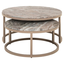 Salontafel Fairfax set van 2 (Stone)