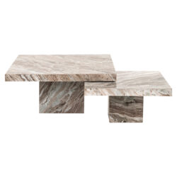 Salontafel Rashford set van 2 (Stone)