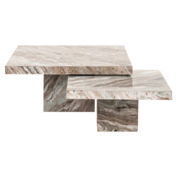 Salontafel Rashford set van 2 (Stone)