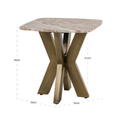 Bijzettafel Bottega (White)