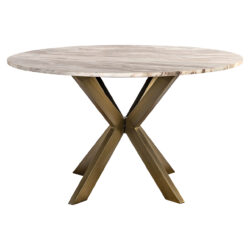 Eettafel Bottega 140Ø (White)
