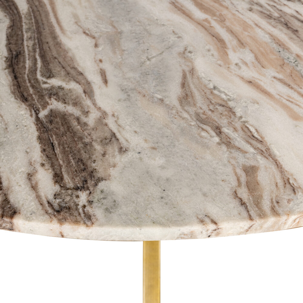 Eettafel Bottega 140Ø (White)