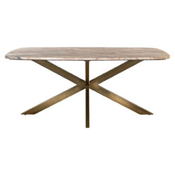 Eettafel Bottega 220 deens ovaal (White)