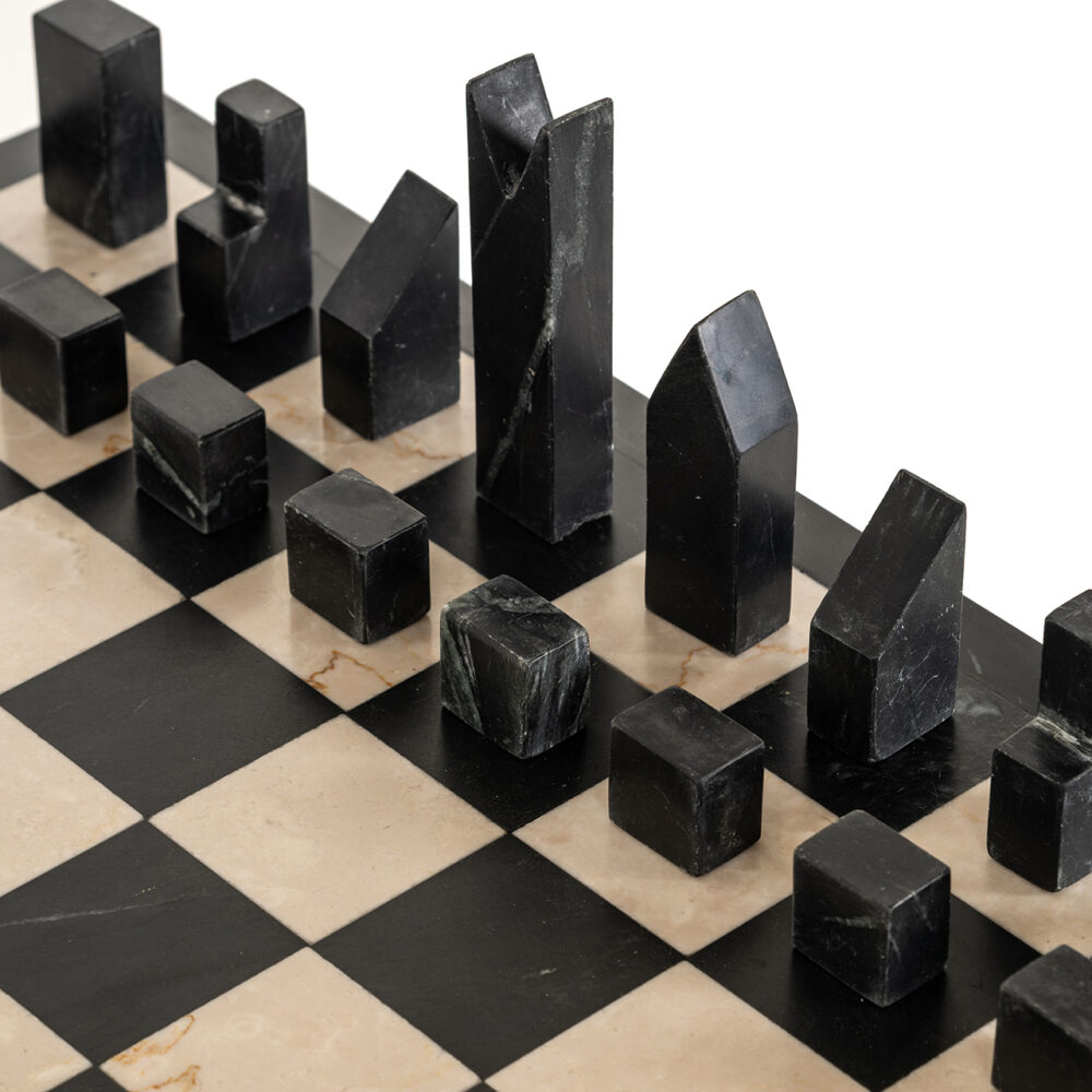 Schaaktafel Davos 1-lade (Black)