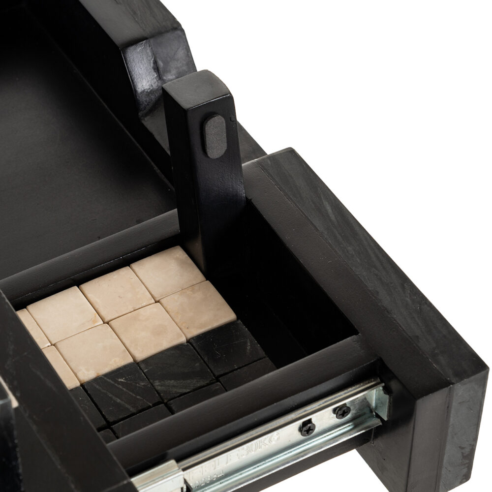 Schaaktafel Davos 1-lade (Black)