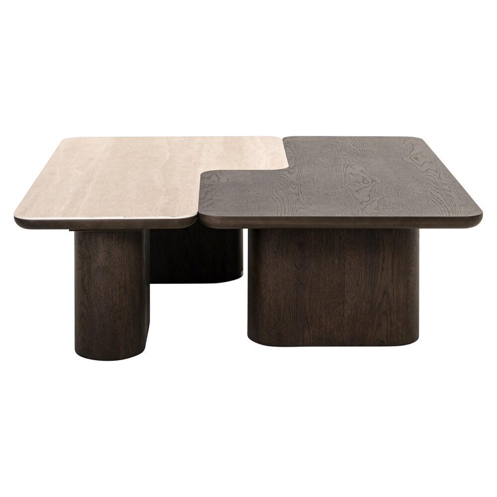 Salontafel Nando set van 2 (Brown)