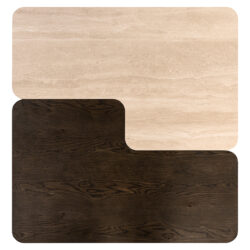 Salontafel Nando set van 2 (Brown)