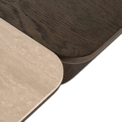 Salontafel Nando set van 2 (Brown)