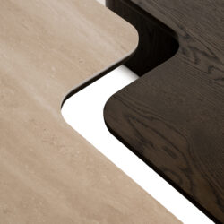 Salontafel Nando set van 2 (Brown)