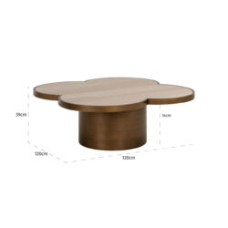 Salontafel Clover (Beige)