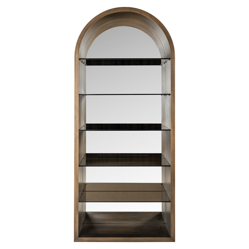 Wandkast Bowic (Brushed Gold)