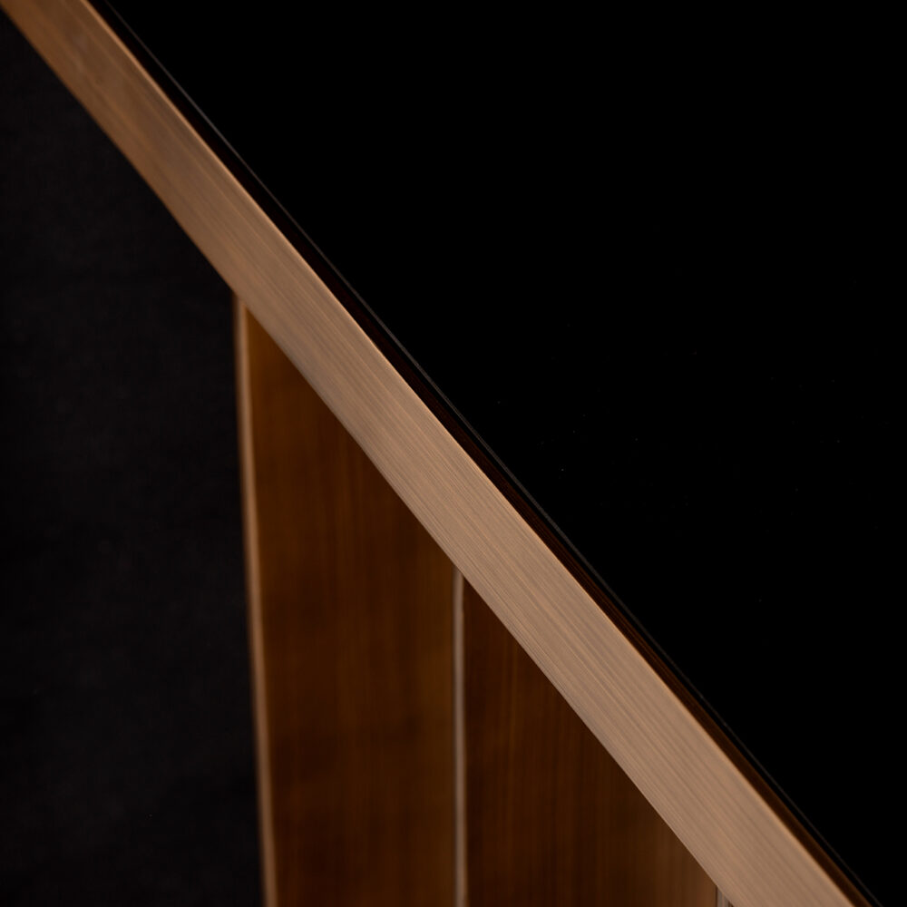 Wandtafel Locarno (Brushed Gold)
